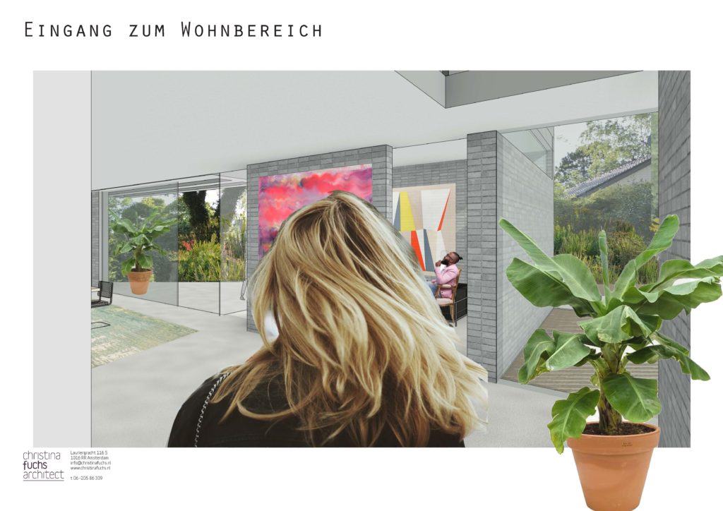 christina fuchs architect schetsontwerp woonhuis